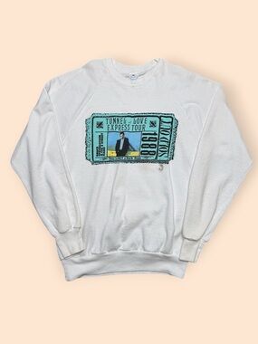 Vintage Bruce Springsteen & The E Street Band Tunnel Of Love Crewneck Large 80s